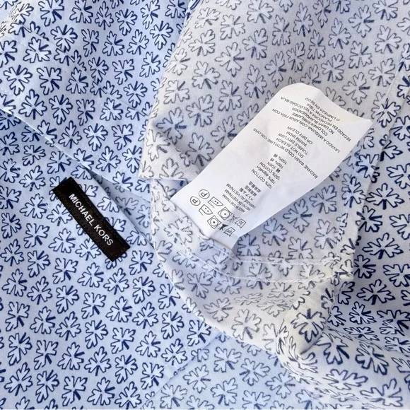 Men’s Michael Kors Long Sleeve Shirt Size XXL​ - Picture 7 of 7